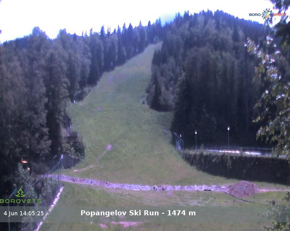 Popangelov ski track webcam, Borovets